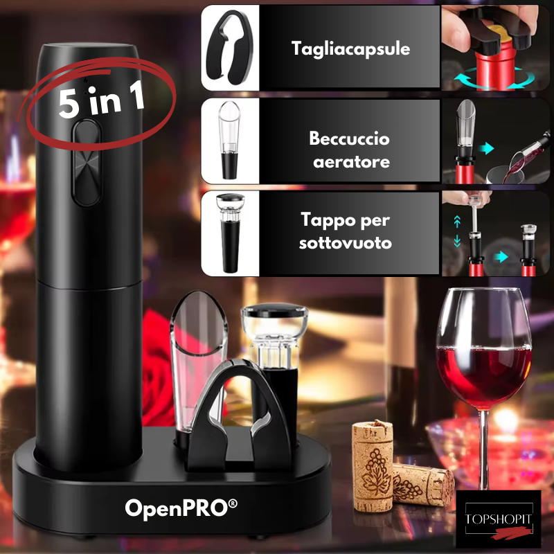 Cavatappi elettrico OpenPRO®